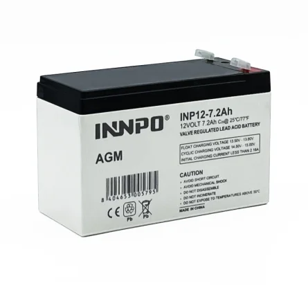 Batterie au Plomb AGM 12V 7.2Ah