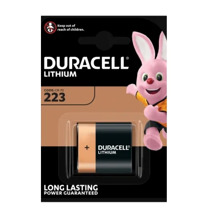 Piles Duracell DL223A Ultra Lithium (1 Unité)