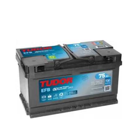 Batterie Tudor Start Stop EFB TL752 75Ah