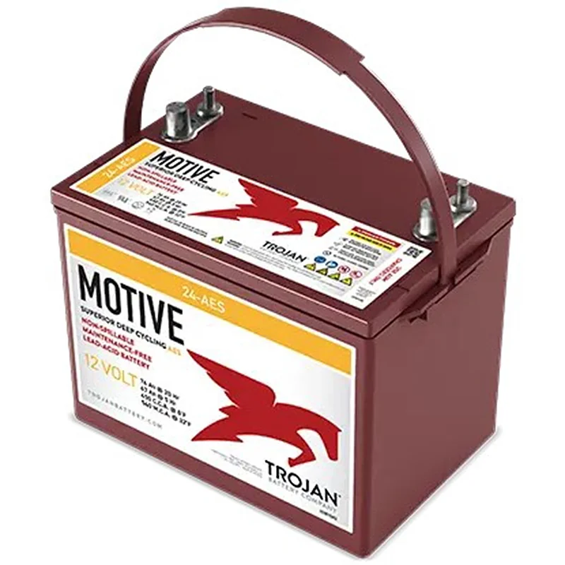 Batterie au Plomb AGM 12V 76Ah Trojan Motive 24-AES