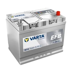 Nouvelle batterie Varta N72 Start Stop EFB 72Ah