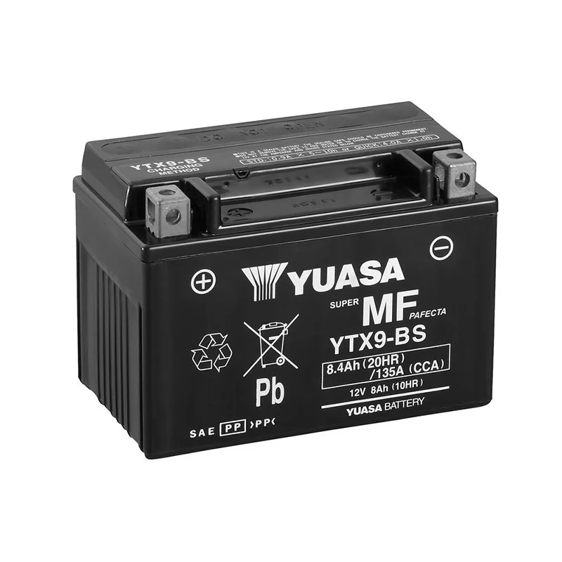 Batterie Yuasa YTX9-BS AGM 8.4Ah