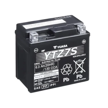 Batterie Yuasa YTZ7S AGM 6.3Ah
