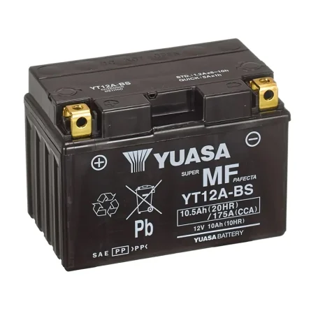 Batterie Yuasa YT12A-BS AGM 10.5Ah