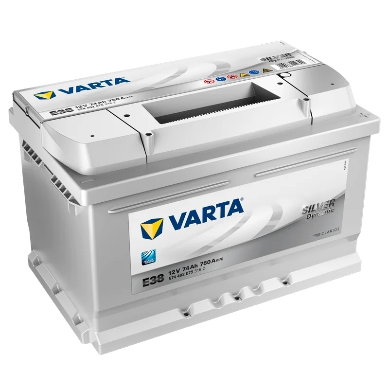 Batterie Varta E38 74Ah