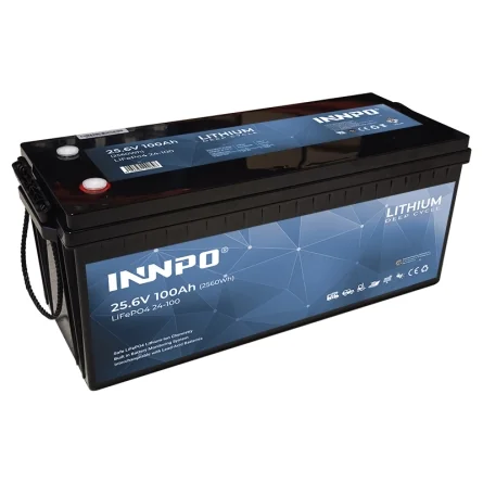 Batterie au lithium LiFePO4 25.6V 100Ah