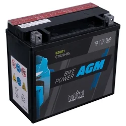 Batterie IntAct AGM CTX20-BS 18Ah 280A