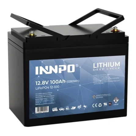 Batterie au Lithium LiFePO4 De 12.8V 100Ah