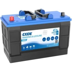 Batterie Exide ER570 12V 120Ah 760A – Double usage démarrage et...