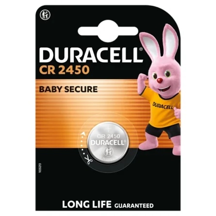 Piles Boutons au Lithium Duracell 2450 (1 Unité)