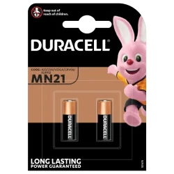 Piles Alcalines Duracell MN21 Long Lasting Power (2 Unités)