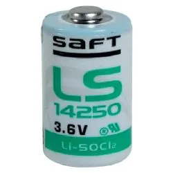 Pile Lithium Standard 1/2 AA Saft LS 14250 3.6V Li-SOCl2
