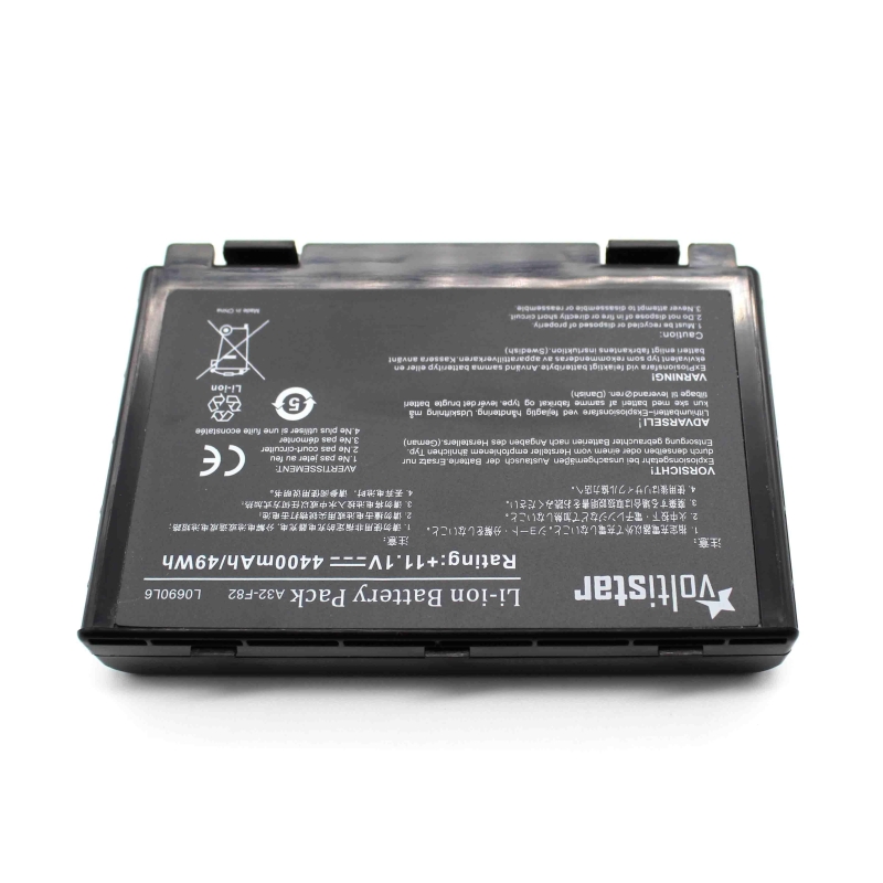 Batterie d'ordinateur portable pour ASUS K50 K51 F82 F83S K40 K40E K6C11 F52 11.1V