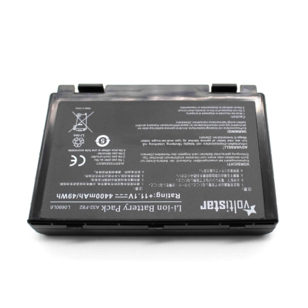 Batterie d'ordinateur portable pour ASUS K50 K51 F82 F83S K40 K40E K6C11 F52 11.1V