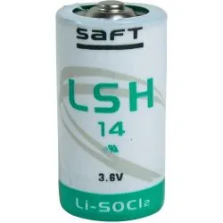 Pile Lithium Standard C Saft LSH 14 3.6V Li-SOCl2