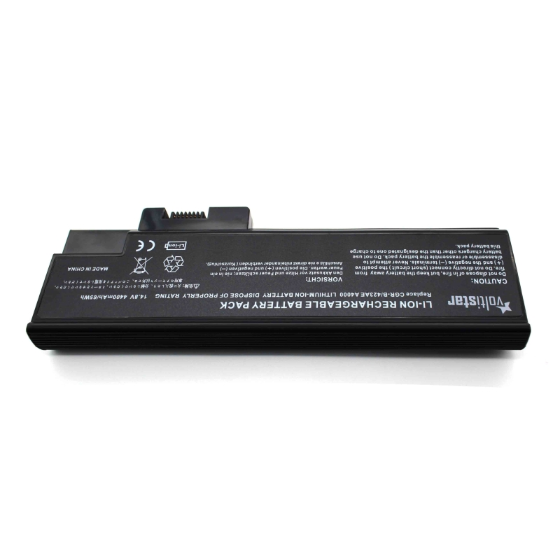Batterie d'ordinateur portable pour ACER BT.T5007.001, BT.T5007.002 4UR18650F-1-QC192 MS2169 SQU-401