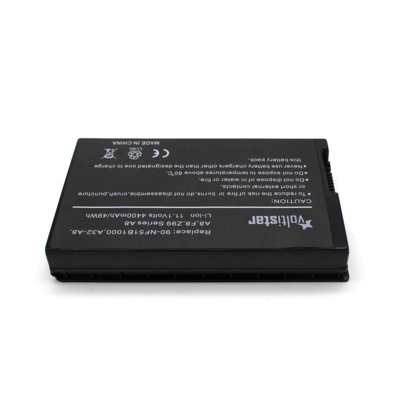 BATTERIE POUR ORDINATEUR PORTABLE ASUS A8 A32-A8 A8TL751 B991205 X80 Z99 F8