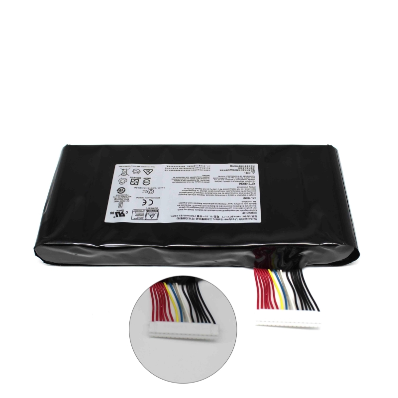 Batterie d'ordinateur portable pour MSI GT72 2QD GT72S 6QF GT80 2QE SÉRIE BTY-L77