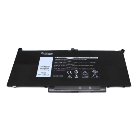 Batterie d'ordinateur portable pour DELL LATITUDE 7280 7380 7480 F3YGT 7.6V