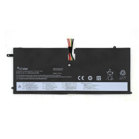 Batterie d'ordinateur portable pour LENOVO THINKPAD X1 CARBONE 3444 3448 3460 45N1070 45N1071