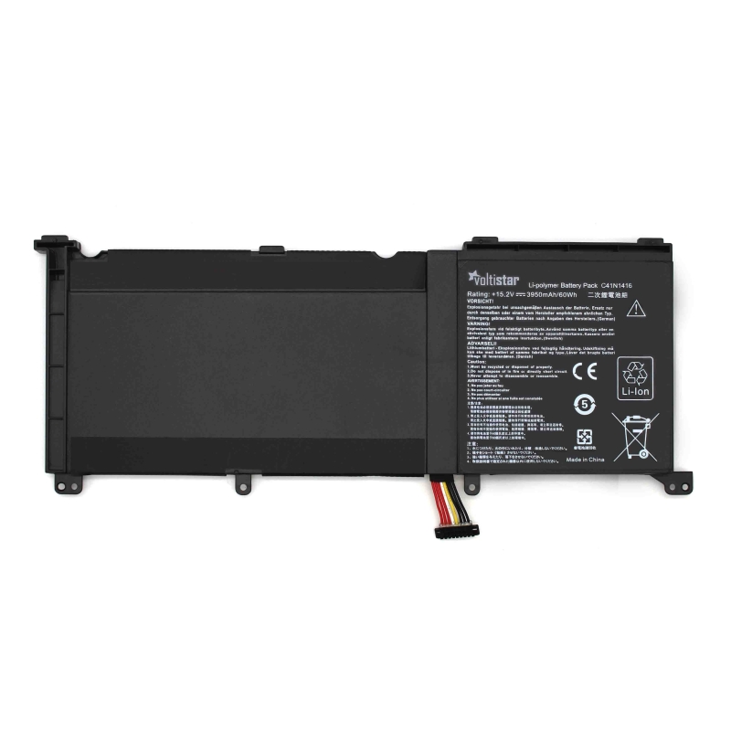 Batterie d'ordinateur portable pour ASUS G501JW G501VW ZENBOOK UX501J UX501JW C41N1416