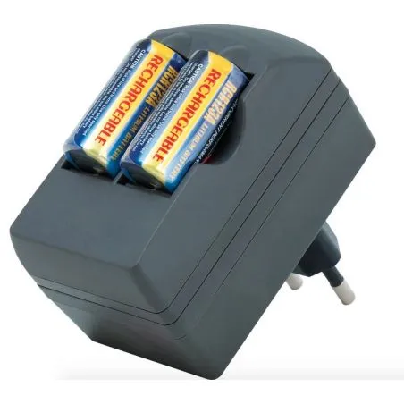 Chargeur + Batteries rechargeables CR123A
