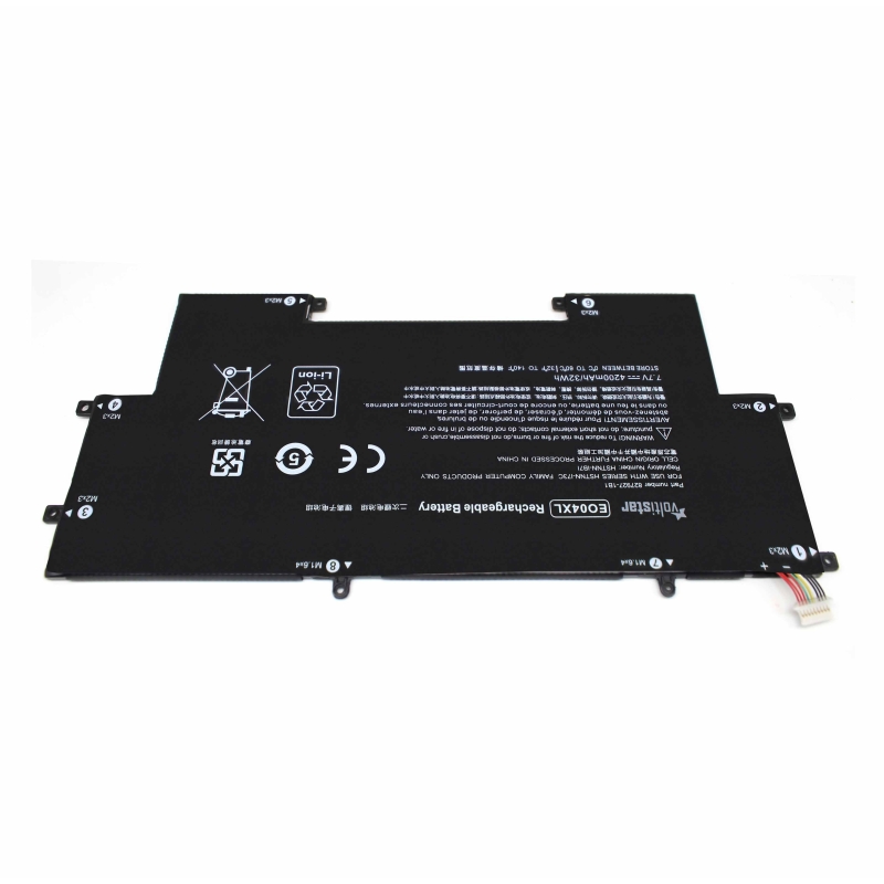 Batterie d'ordinateur portable pour HP ELITEBOOK FOLIO G1 EO04XL HSTNN-IB7I E004XL 827927-1C1