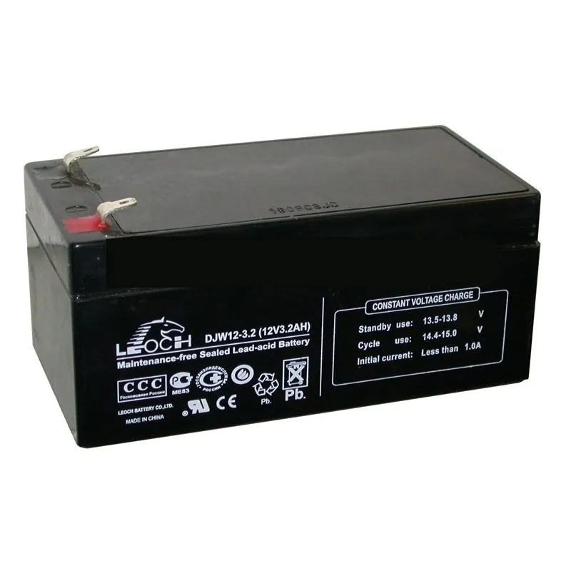 Batterie au Plomb-Acide AGM 12V 3.2Ah