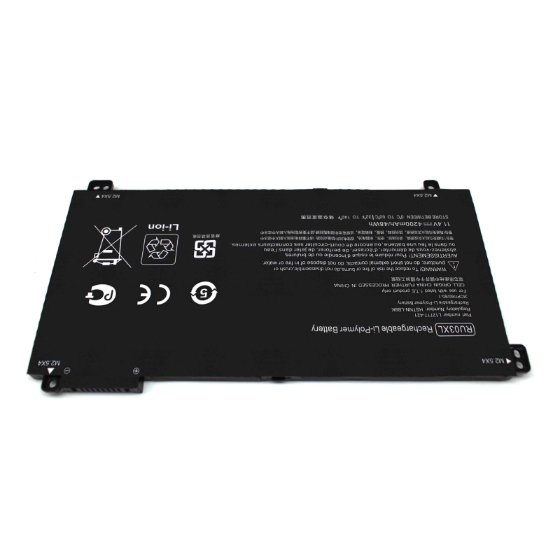 Batterie d'ordinateur portable pour HP PROBOOK X360 11 G3 RU03XL RU03048XL L12717-541 L12791-855