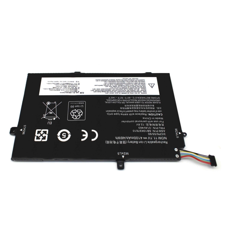 Batterie d'ordinateur portable pour LENOVO THINKPAD L480 L580 L17L3P52 L17M3P54 L17M3P53 01AV466