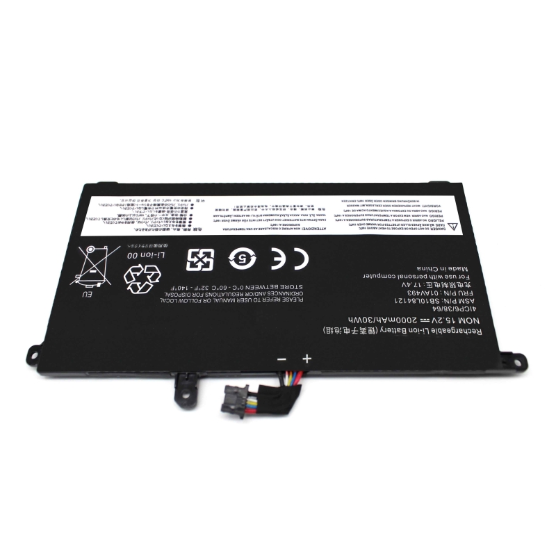 Batterie d'ordinateur portable pour LENOVO THINKPAD T570 T580 P51S P52S 00UR891
