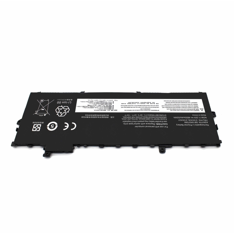 Batterie d'ordinateur portable pour LENOVO THINKPAD X1 CARBON 5ème génération 2017 6ème génération 2018 01AV430 01AV494