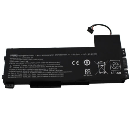 Batterie d'ordinateur portable pour HP ZBOOK 15 G3 15 G4 VV09XL 808452-001 808452-005 11.4V