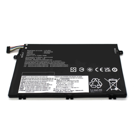Batterie d'ordinateur portable pour LENOVO THINKPAD E480 E490 E580 E590 L17C3P51 L17L3P51
