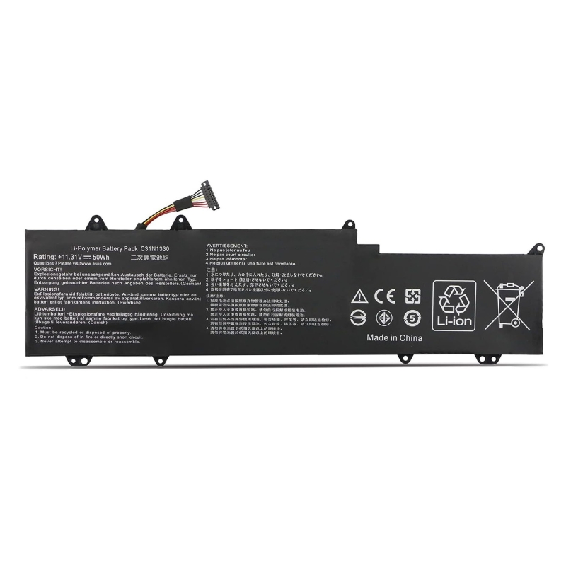 Batterie d'ordinateur portable pour ASUS ZENBOOK UX32LA UX32LA-1A UX32LN UX32LN-1A C31N1330 C31PO95