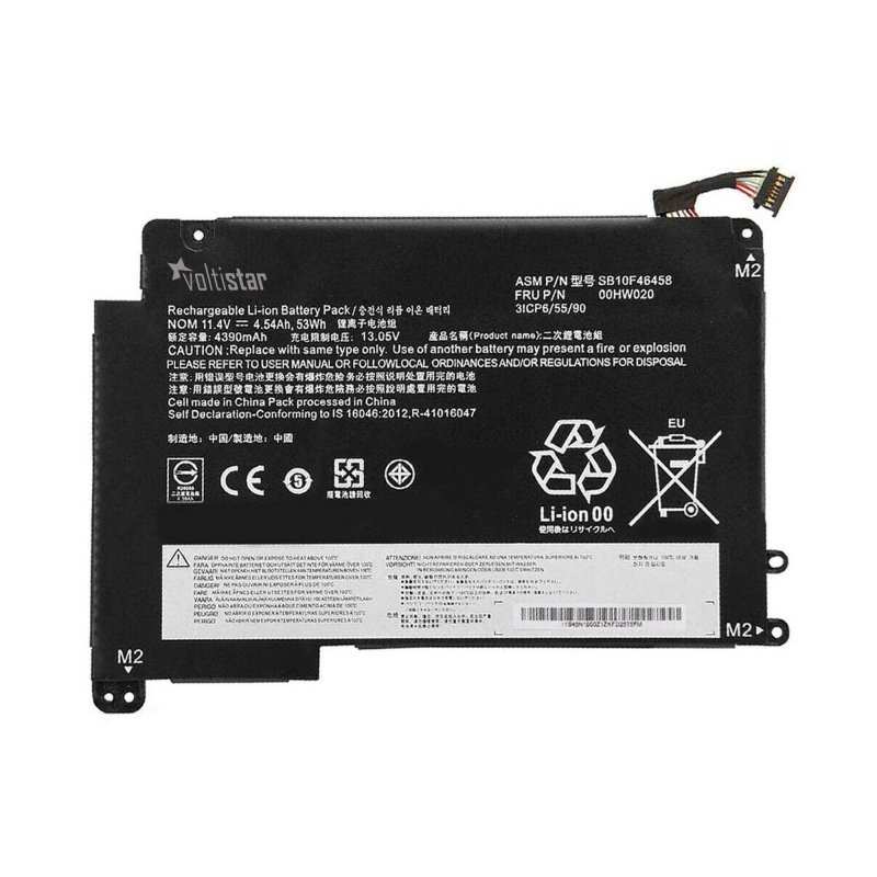 Batterie d'ordinateur portable pour LENOVO THINKPAD P40 YOGA 460 3C 00HW020 SB10F46458