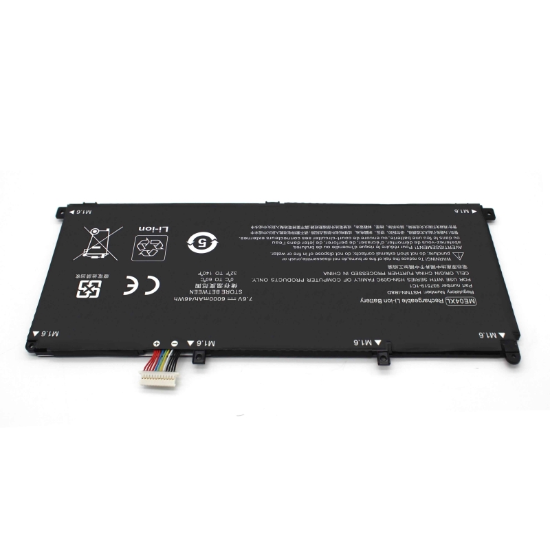 Batterie d'ordinateur portable pour HP ELITE X2 1013 G3 ME04XL 937519-171 937519-1C1