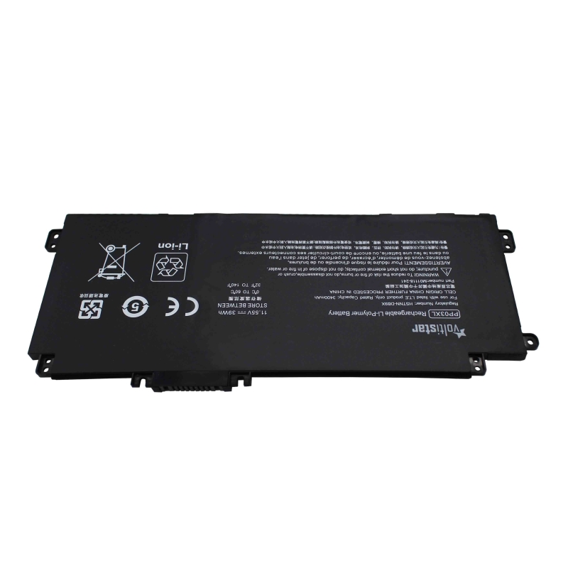 Batterie d'ordinateur portable pour HP PAVILION 13-BB 14-DK 14-DV 14-DW PP03XL