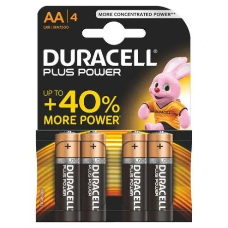 Duracell Chargeur économique avec 4 piles AA rechargeables