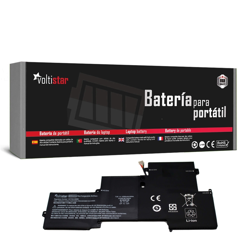 Batterie d'ordinateur portable pour HP ELITEBOOK FOLIO 1020 G1 1020 G2 BR04XL