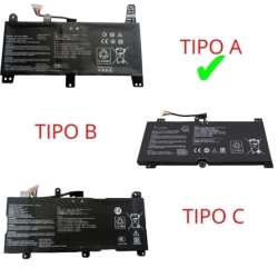 Batterie d'ordinateur portable ASUS ROG STRIX C41N1731 TYPE-A